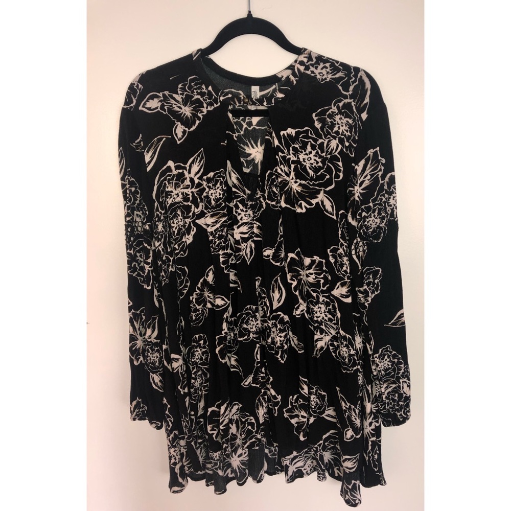 FREE PEOPLE Floral Tunic